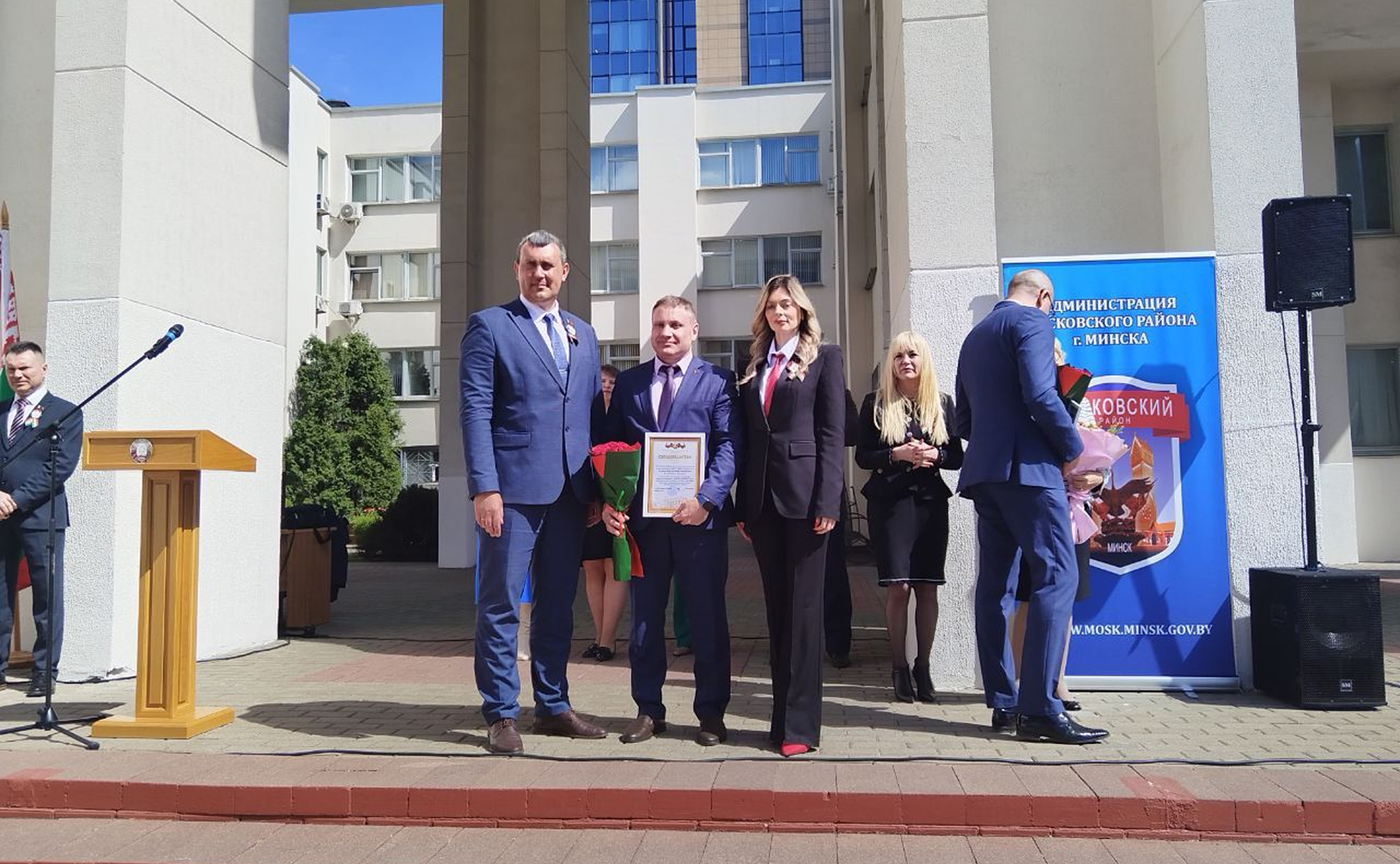 БЕЛТРАНССПЕЦАВТО на доске Почета Московского района