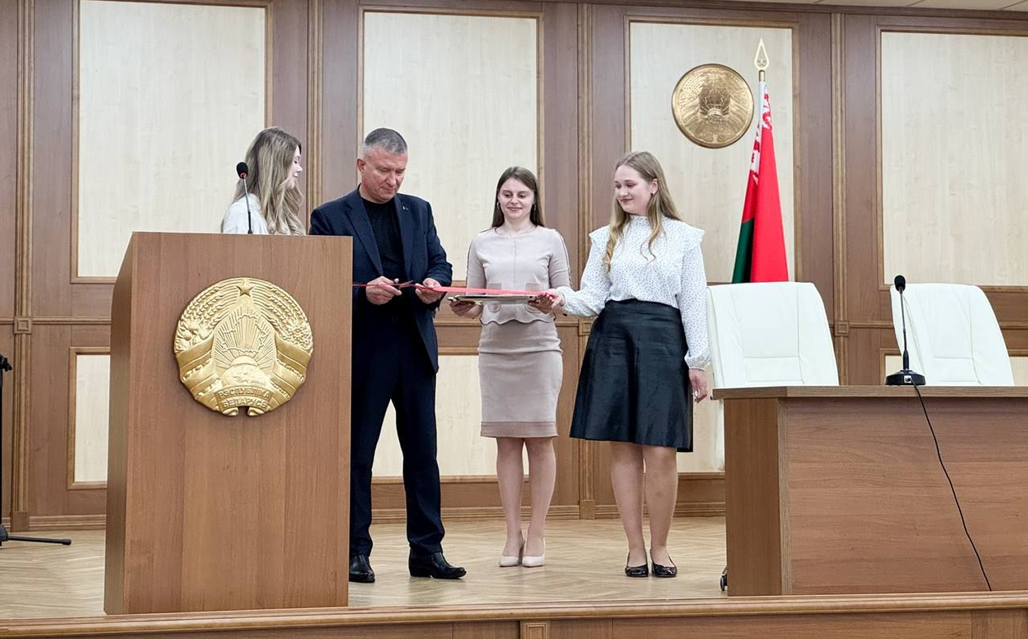 Открытие актового зала
