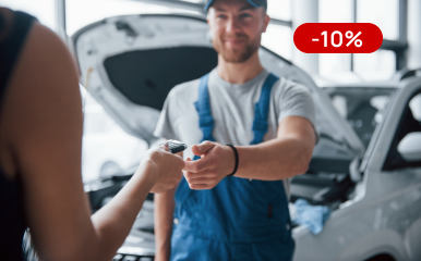 Скидка 10% для новых клиентов