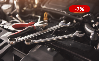 Скидка 7% на ТО в выходные дни